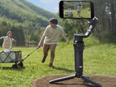 The OM 6 is DJI's flagship mobile gimbal, and features a built-in tripod and extendable selfie stick (Image source: DJI)