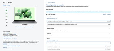 Dell XPS 13 32 GB RAM price. (Image source: Vadim Yuryev on X)