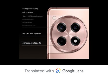 Camera details (Image source: OnePlus)