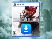 Final Fantasy 7 Revelation PS5 box shown with download icon
