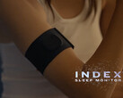 Garmin has designed the Index Sleep Monitor to be worn around your bicep rather than your wrist. (Image source: Garmin)