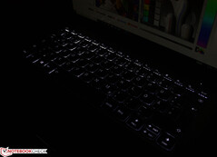 Keyboard backlight: Stage 2
