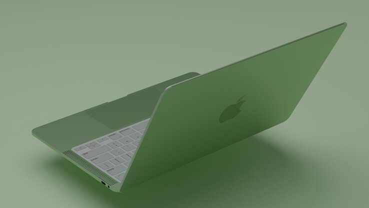 2022 MacBook Air fan-made concept render. (Image source: @AppleyPro)
