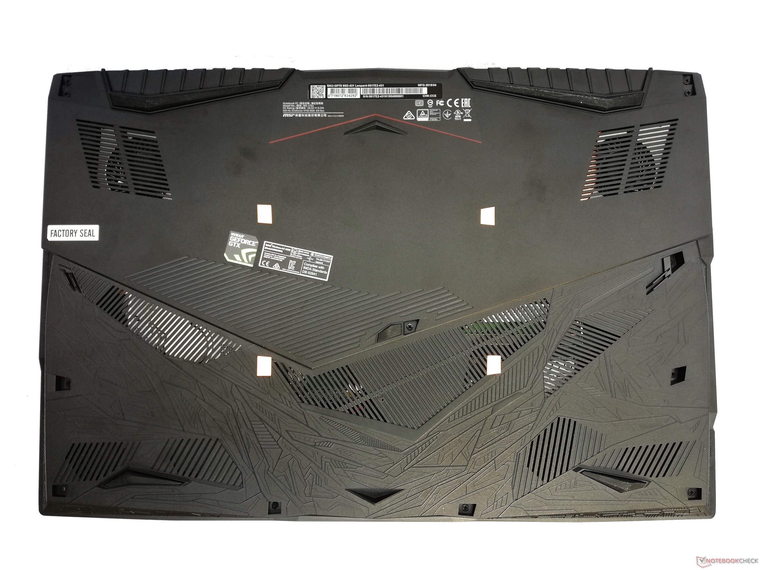 Review of the MSI GP75 Leopard 9SD: Low-priced Gaming Laptop with