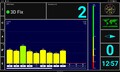 GPS signal outdoors