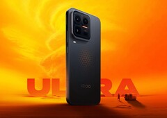 The iQOO 15 Ultra has a striking design with a honeycomb pattern on the back