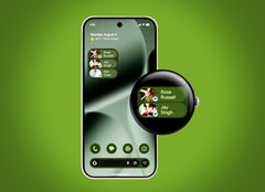 Wear OS 7 adopts the widget design from Android.