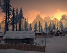 An image showing an environment in The Long Dark, now 75% off on Steam.