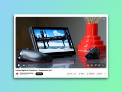 YouTube's latest UI experiment for the web restores the volume button to its original spot, but drops the skip and miniplayer buttons. (Image source: Kristen Spradin / Notebookcheck)