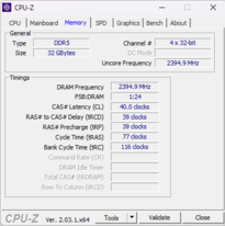 CPU-Z RAM