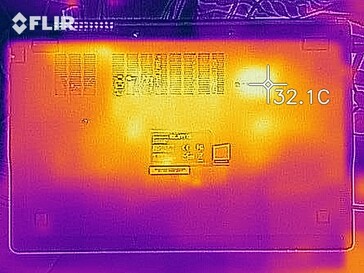 Heat development bottom (idle)