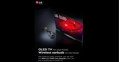 LG offers free TWS earbuds with select TVs. (Source: LG USA)