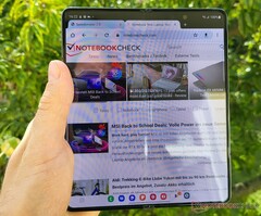 The Galaxy Z Fold4 scored 90% in our review. (Image source: NotebookCheck)