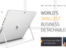 HP claims that the Elite x2 1013 G3 is the world's smallest business detachable. (Source: HP)
