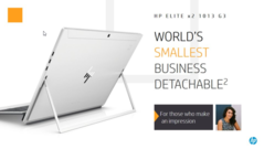 HP claims that the Elite x2 1013 G3 is the world's smallest business detachable. (Source: HP)