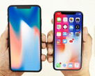 iPhone X Plus dummy model alongside an iPhone X. (Source: @venyageskin1 via MacRumors)