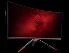 The new JapanNext curved gaming monitor is among the first to feature 200 Hz refresh rates at an affordable price. (Source: JapanNext)