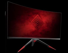 The new JapanNext curved gaming monitor is among the first to feature 200 Hz refresh rates at an affordable price. (Source: JapanNext)