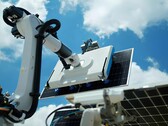 The solar robot can install photovoltaic modules almost entirely autonomously.
