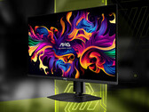 MSI has confirmed that only one of its new MAG-branded QD-OLED gaming monitors will receive firmware updates. (Image source: MSI)