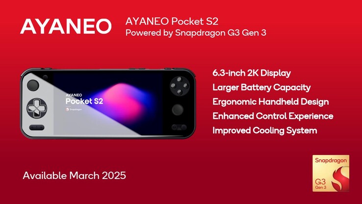 Ayaneo Pocket S2 (Source: Qualcomm)
