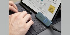 The VAVA Portable SSD Touch. (Source: Indiegogo)