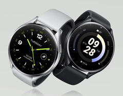The Xiaomi Watch 2 has a simple design that mirrors the Galaxy Watch6. (Image source: Xiaomi)