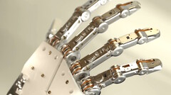 The 1X NEO humanoid robot uses hands with 22 degrees of freedom to complete house chores autonomously. (Image source: 1x)