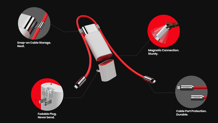 The OnePlus-inspired Pouch's design...