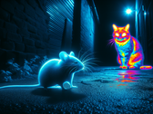 Fudan University develops tellurium nanowire retinal implant enabling blind mice to see visible and infrared light. (Image source: Dall-E 3 AI)