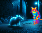 Fudan University develops tellurium nanowire retinal implant enabling blind mice to see visible and infrared light. (Image source: Dall-E 3 AI)
