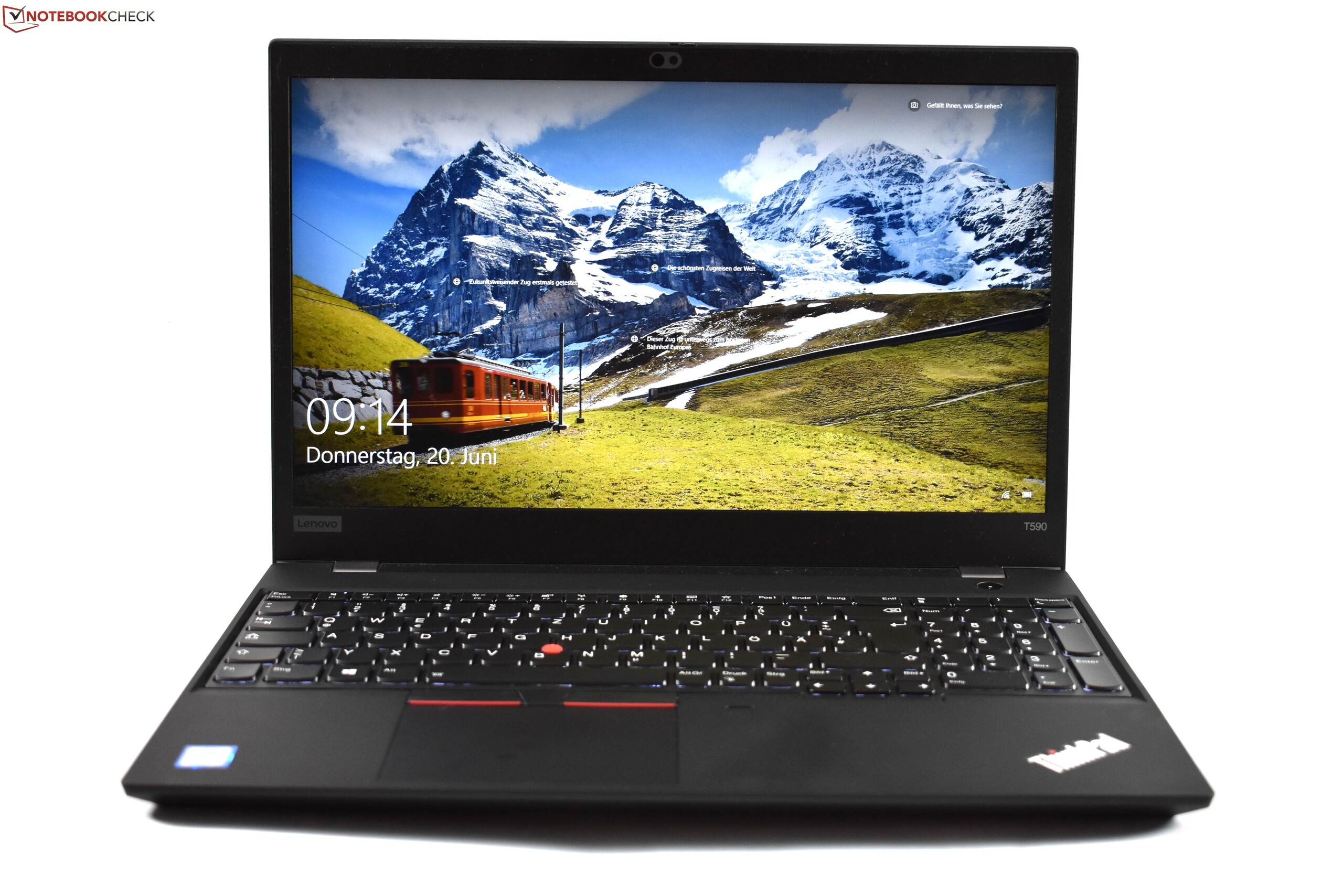 Lenovo ThinkPad T590 laptop review: The 4K display offers