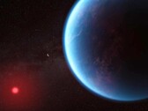 Artist's concept render of exoplanet K2-18b (Source: NASA)