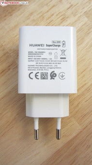 The included 40-watt power supply unit