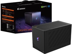The AORUS RTX 4090 Gaming Box will be available later this year. (Image source: Gigabyte via VideoCardz)