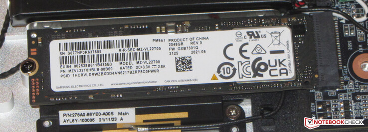 Secondary 2 TB NVMe SSD for a total of 3 TB of storage