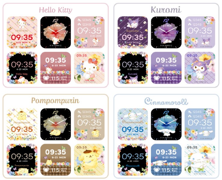 Wallpapers, alarms, and notifications are customized to match the characters. (Image source: Green House)