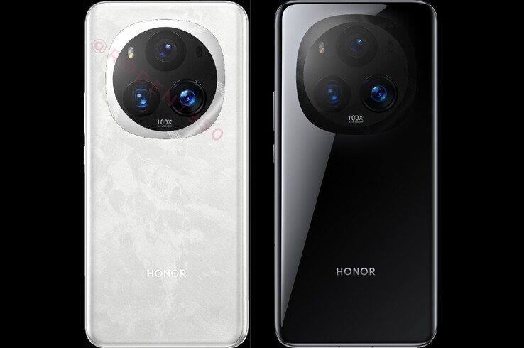 Concept images from @rodent950 supposedly show the camera of the Honor Magic6 and Magic 6 Pro.