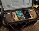 The Humble Handhelds bundle will expire on August 06, 2026. Pictured: Steam Deck with the cover picture of the bundle.