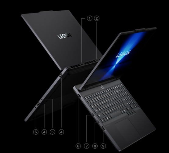 Lenovo Legion R7000 ports (image source: Lenovo)