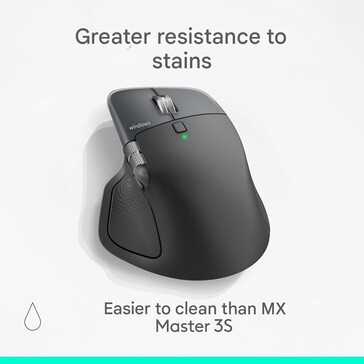 MX Master 4 will be "easier to clean and more stain resistant." (Image source: Amazon)