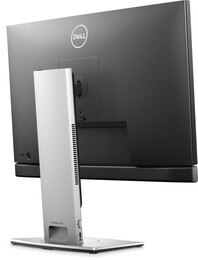 The Dell OptiPlex 3090 Ultra can be easily hidden in a monitor stand. (Image Source: Dell)