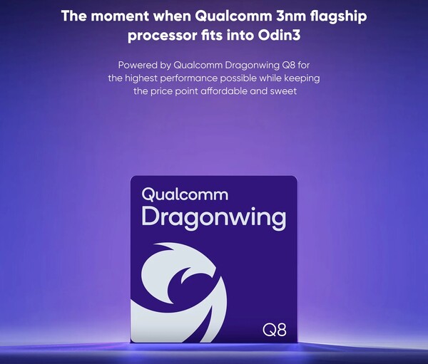 The Odin 3 is affected by the increase in the price of Qualcomm processors, which takes effect in September.