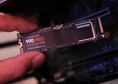 The Samsung 990 Pro left a good impression in our review and is currently on sale for its cheapest Amazon price of the year (Image source: Samsung)