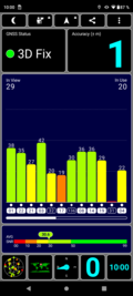 Outdoor GPS test