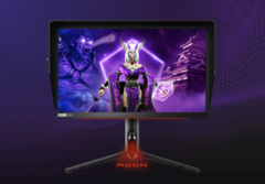 The AGON Pro AG254FG combines 1080p visuals with a 360 Hz refresh rate. (Image source: AOC)