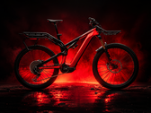 The Specialized Levo 4 X e-bike comes in fiery red colorway