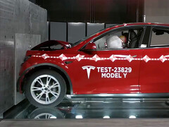 Tesla Model Y earns a 5-star rating in crash safety test. (Image source: NHTSA)