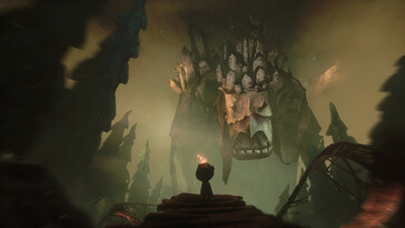 An image showing a creature in The Midnight Walk.