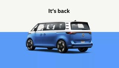 The Volkswagen ID. Buzz marks the brand&#039;s re-entry into the North-American minivan market after a 20-year hiatus. (Image source: Volkswagen)